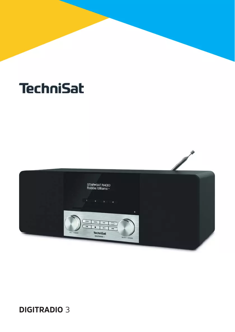 Página 1 del manual Manual de usuario TechniSat DigitRadio 3