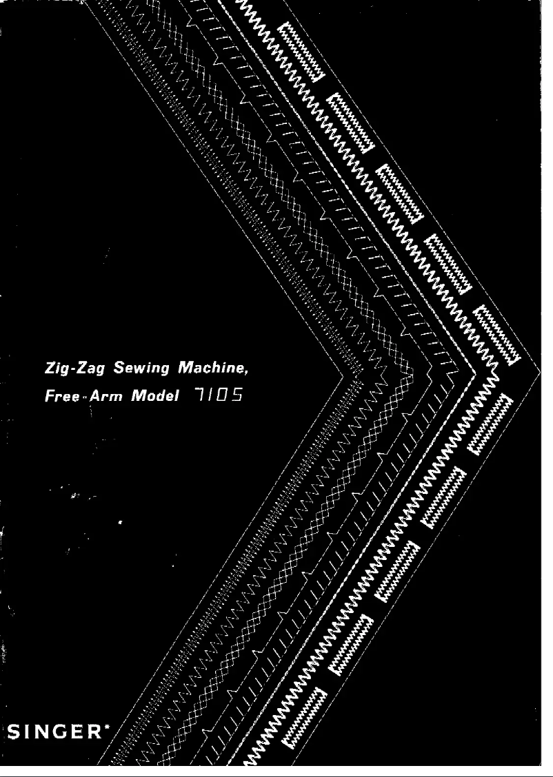 Image de la première page du manuel de l'appareil 7105