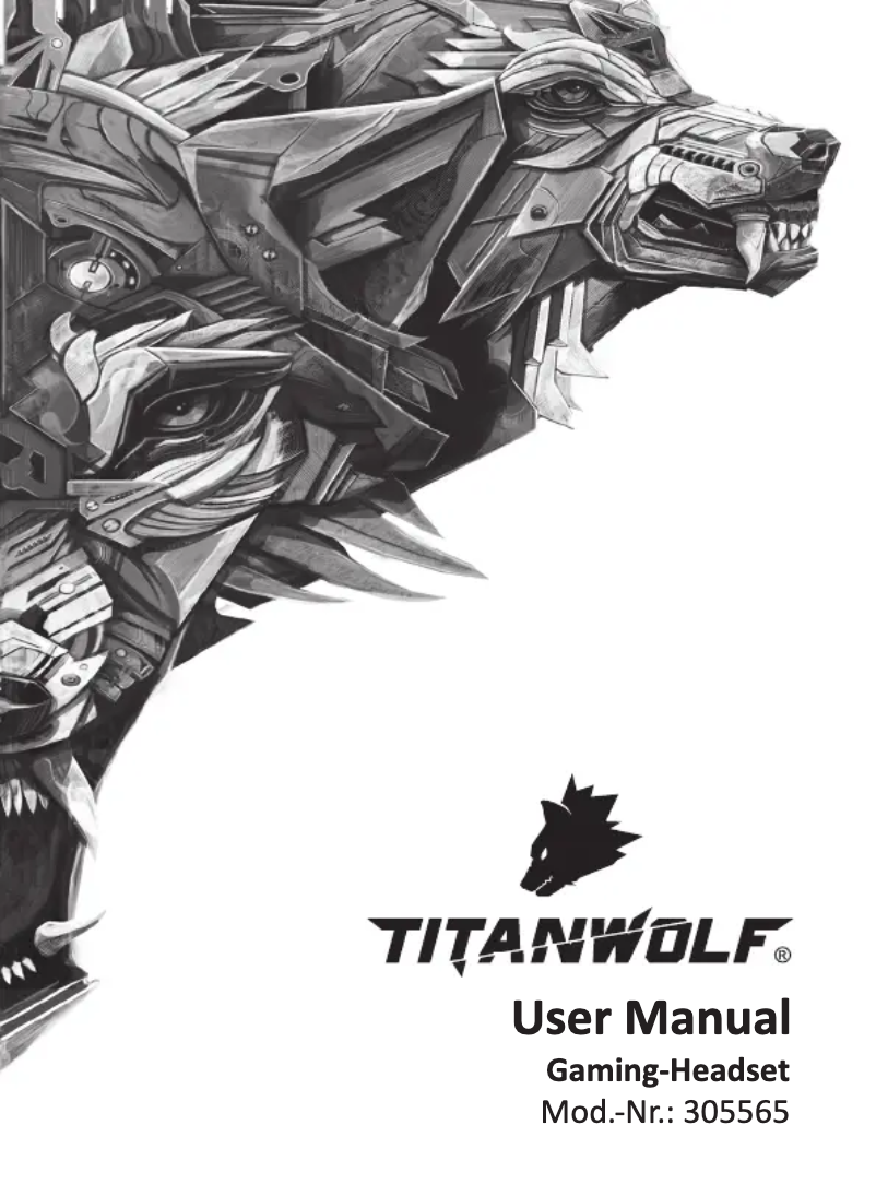 Página 1 del manual Manual de usuario Titanwolf 305565