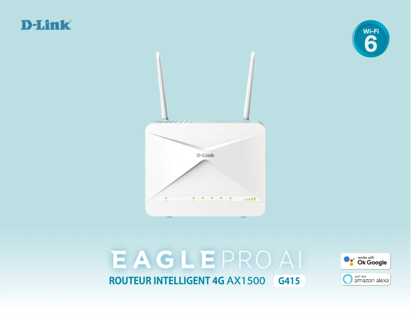 Page n°1 - Manuel utilisateur D-Link Eagle Pro AI G415