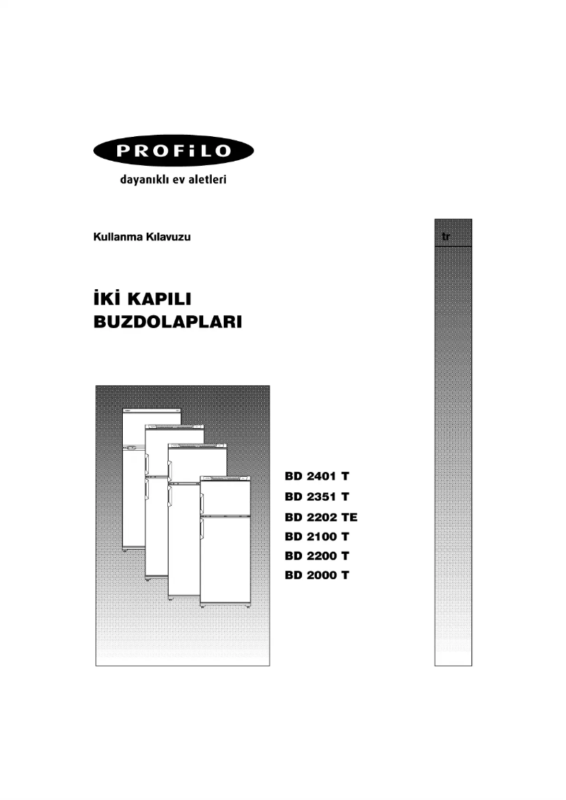 Página 1 del manual Manual de usuario Profilo BD2401T