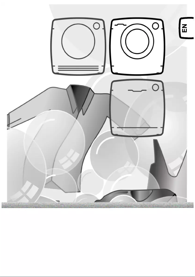 Page 1 de la notice Manuel utilisateur Candy CSV 1482D3/1-UK