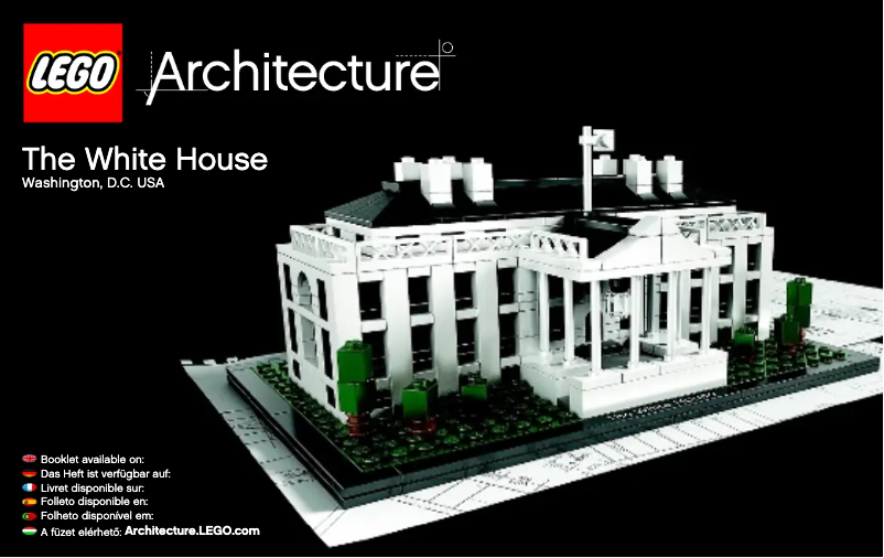 Page n°1 - Manuel utilisateur Lego Architecture 21006