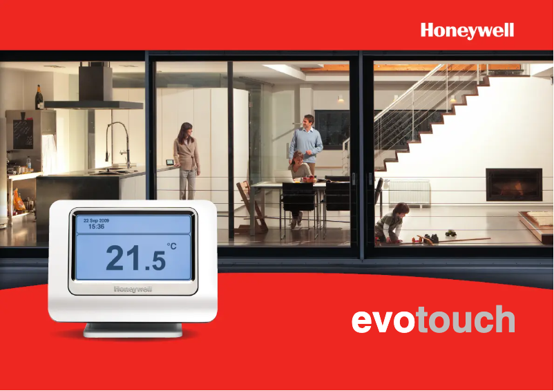 Page n°1 - Manuel utilisateur Honeywell EvoHome