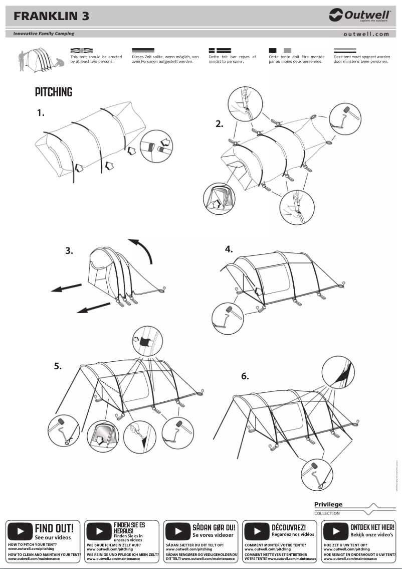 Image de la première page du manuel de l'appareil Franklin 3