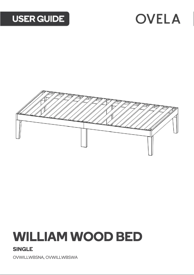 Image de la première page du manuel de l'appareil William OVWILLWBSNA