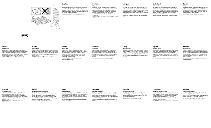 Image de la première page du manuel de l'appareil BLÅSJÖN 205.499.89