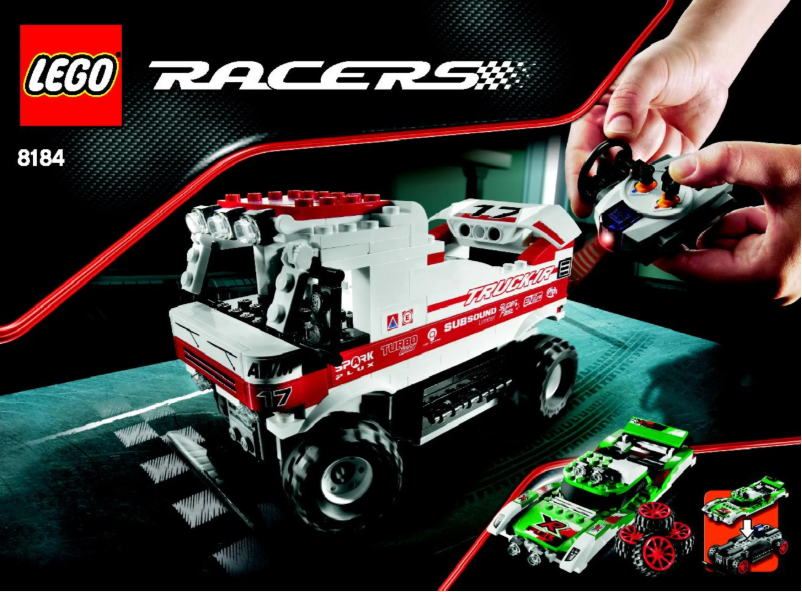 Page n°1 - Manuel utilisateur Lego Racers 8184