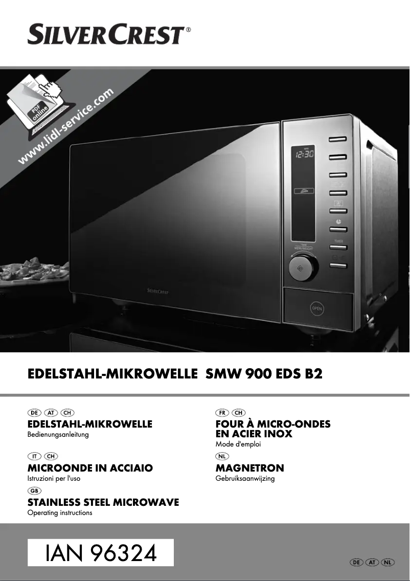 Image de la première page du manuel de l'appareil SMW 900 E