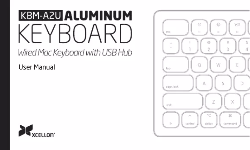 Image de la première page du manuel de l'appareil KBM-A2US-A