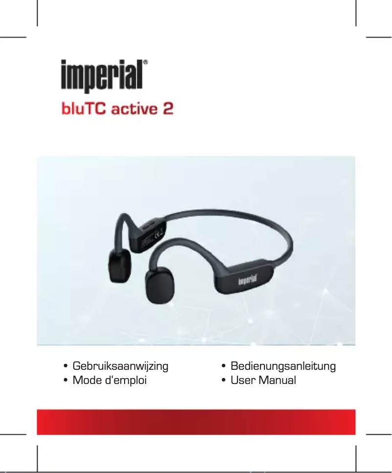 Página 1 del manual Manual de usuario Imperial bluTC active 2