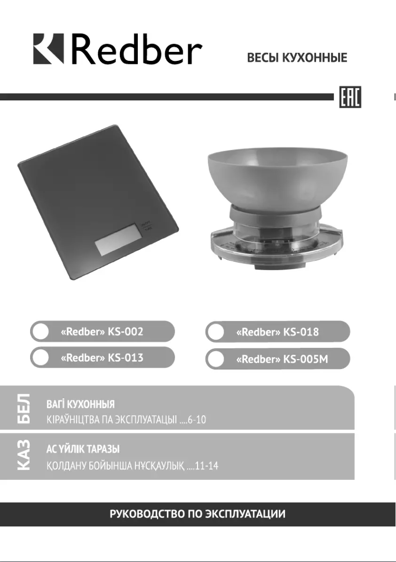Image de la première page du manuel de l'appareil KS-005M