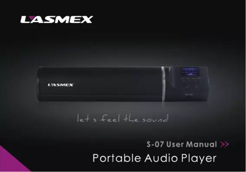 Página 1 del manual Manual de usuario Lasmex S-07