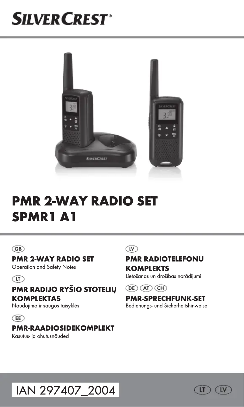Page 1 de la notice Manuel utilisateur SilverCrest SPMR1 A1