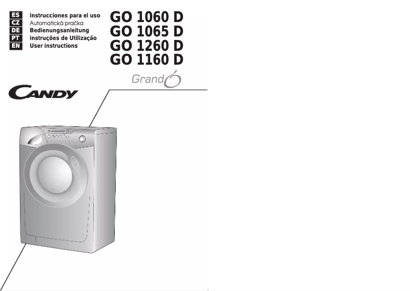 Image de la première page du manuel de l'appareil GO 1065 D