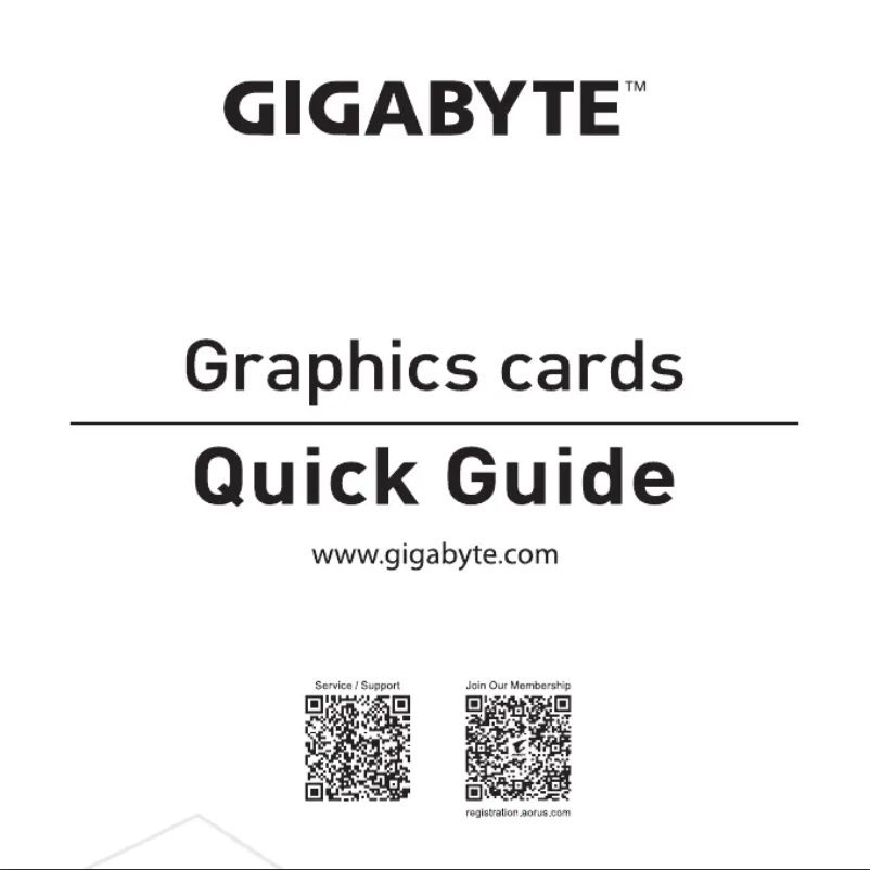 Image de la première page du manuel de l'appareil GeForce RTX 3060 Ti EAGLE OC D6X 8G
