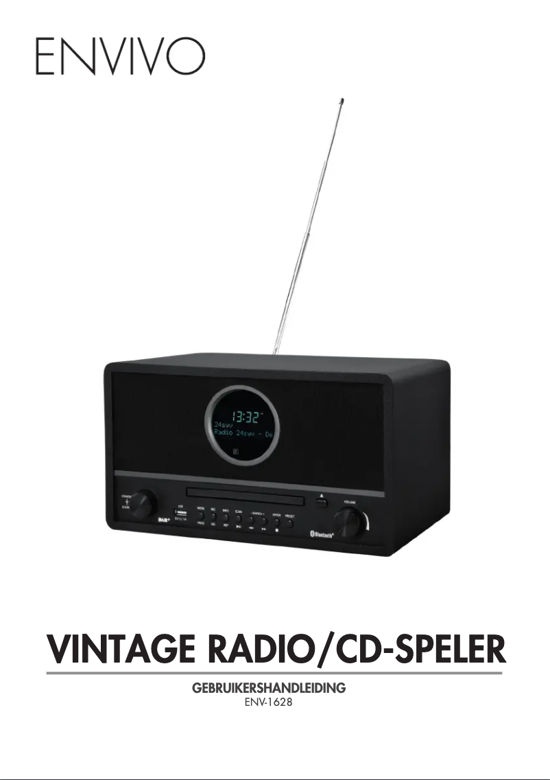 Page 1 de la notice Manuel utilisateur Envivo ENV-1628