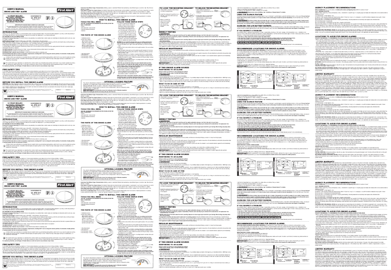 Image de la première page du manuel de l'appareil PR710