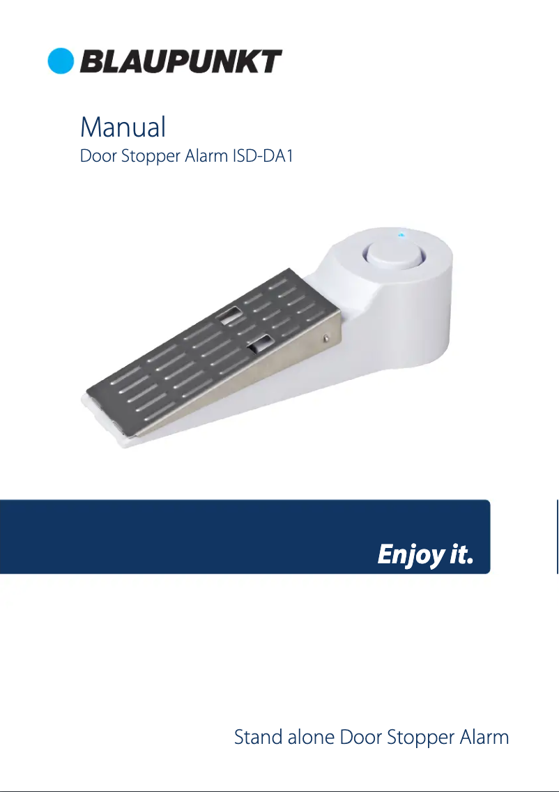 Page n°1 - Manuel utilisateur Blaupunkt ISD-DA1