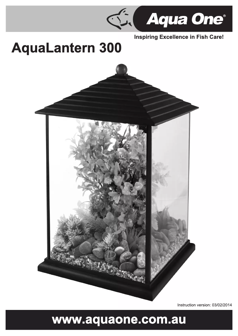 Image de la première page du manuel de l'appareil AquaLantern 300