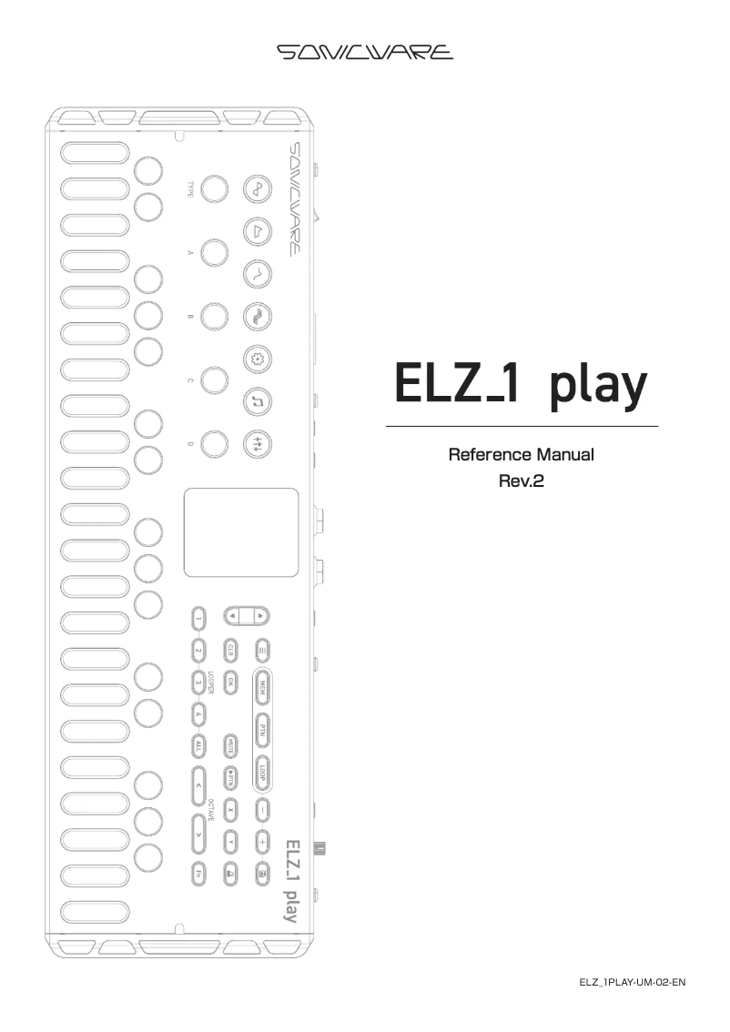 Page n°1 - Manuel utilisateur Sonicware ELZ_1