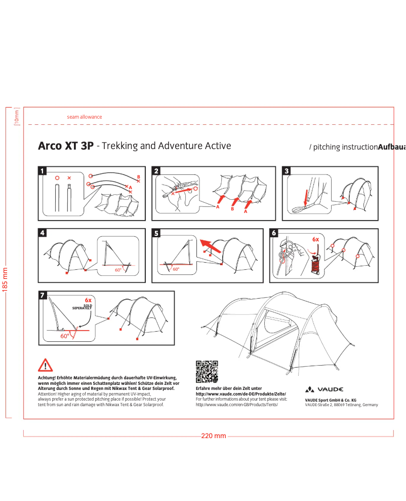Image de la première page du manuel de l'appareil Arco XT 3P