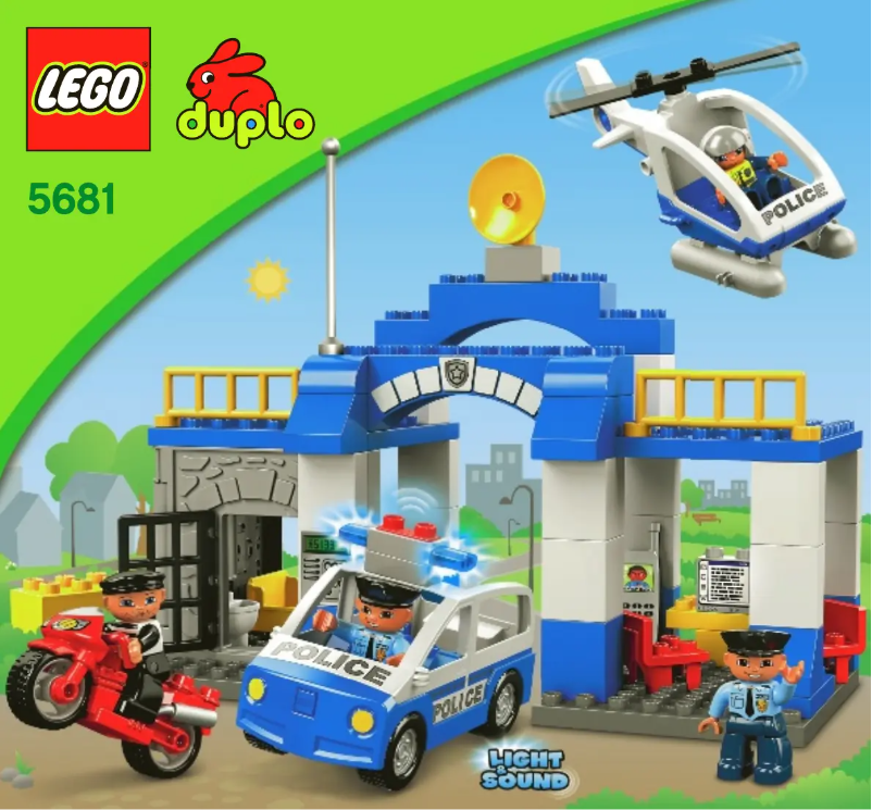 Page n°1 - Manuel utilisateur Lego Duplo 5681