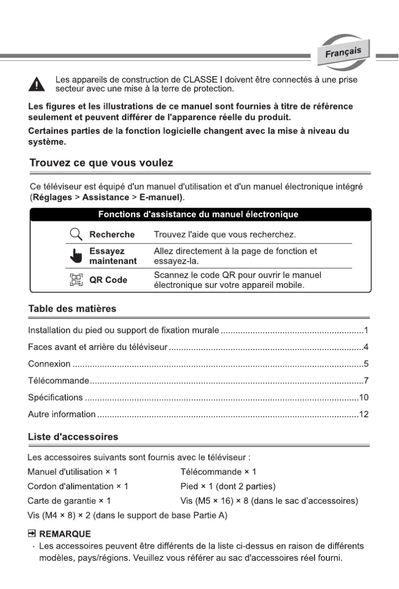 Page n°1 - Manuel utilisateur Hisense 75U8NQ
