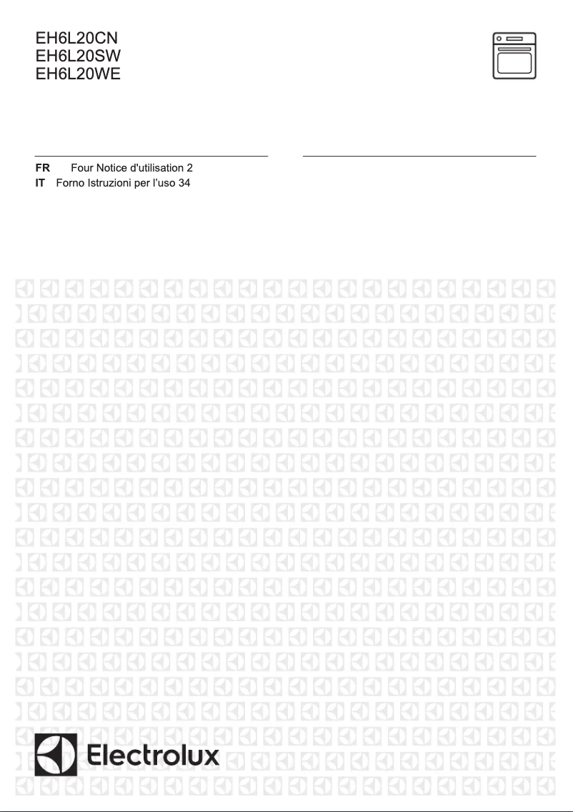 Page 1 de la notice Manuel utilisateur Electrolux EH6L20CN