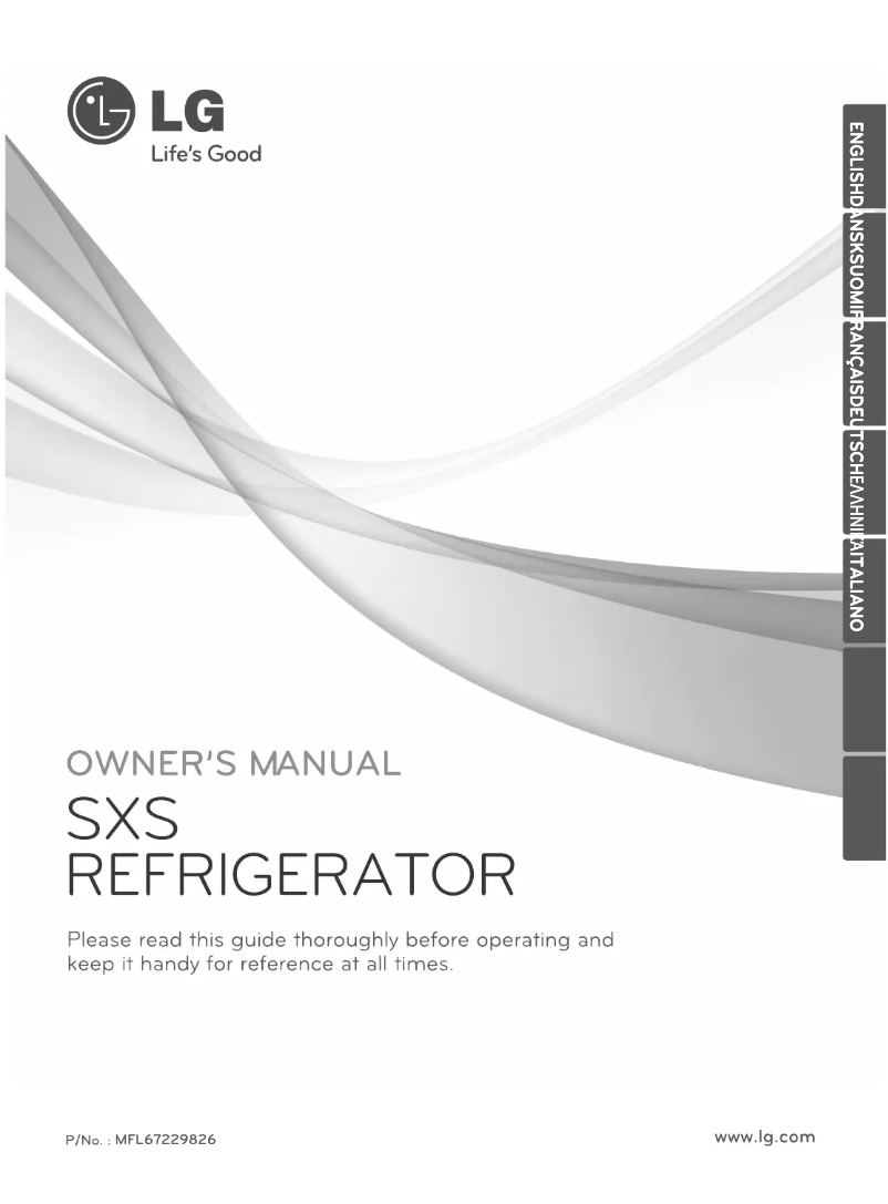 Page 1 de la notice Manuel utilisateur LG GS9166AVLZ