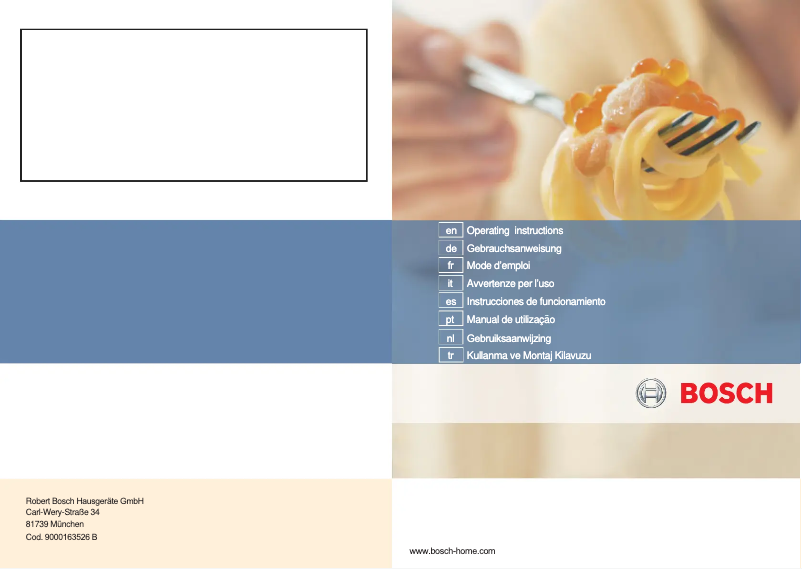 Image de la première page du manuel de l'appareil PCK755XEU