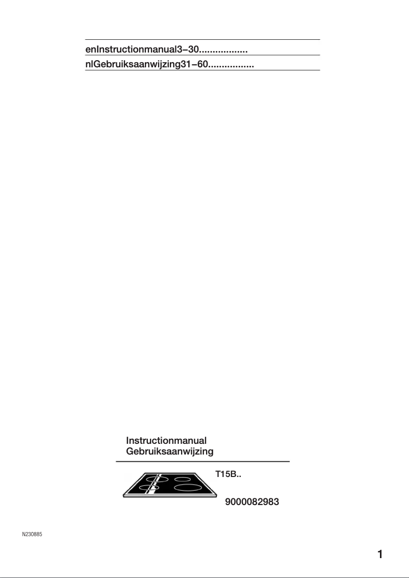 Page n°1 - Manuel utilisateur Neff T 15B8 NO