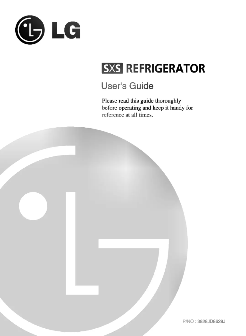 Page 1 de la notice Manuel utilisateur LG GR-B197GTC