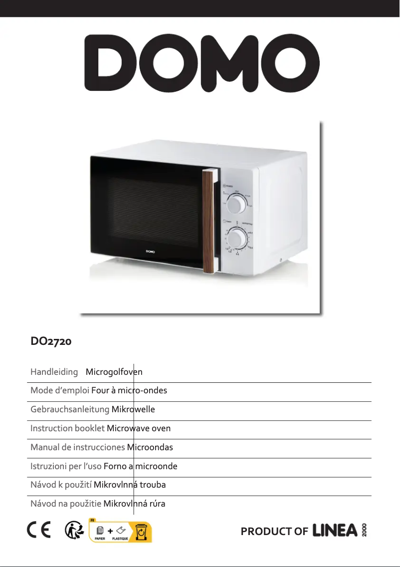 Image de la première page du manuel de l'appareil DO2720