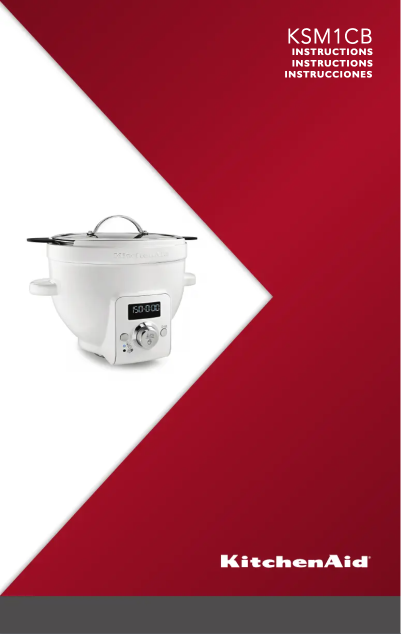 Image de la première page du manuel de l'appareil KSM1CBT