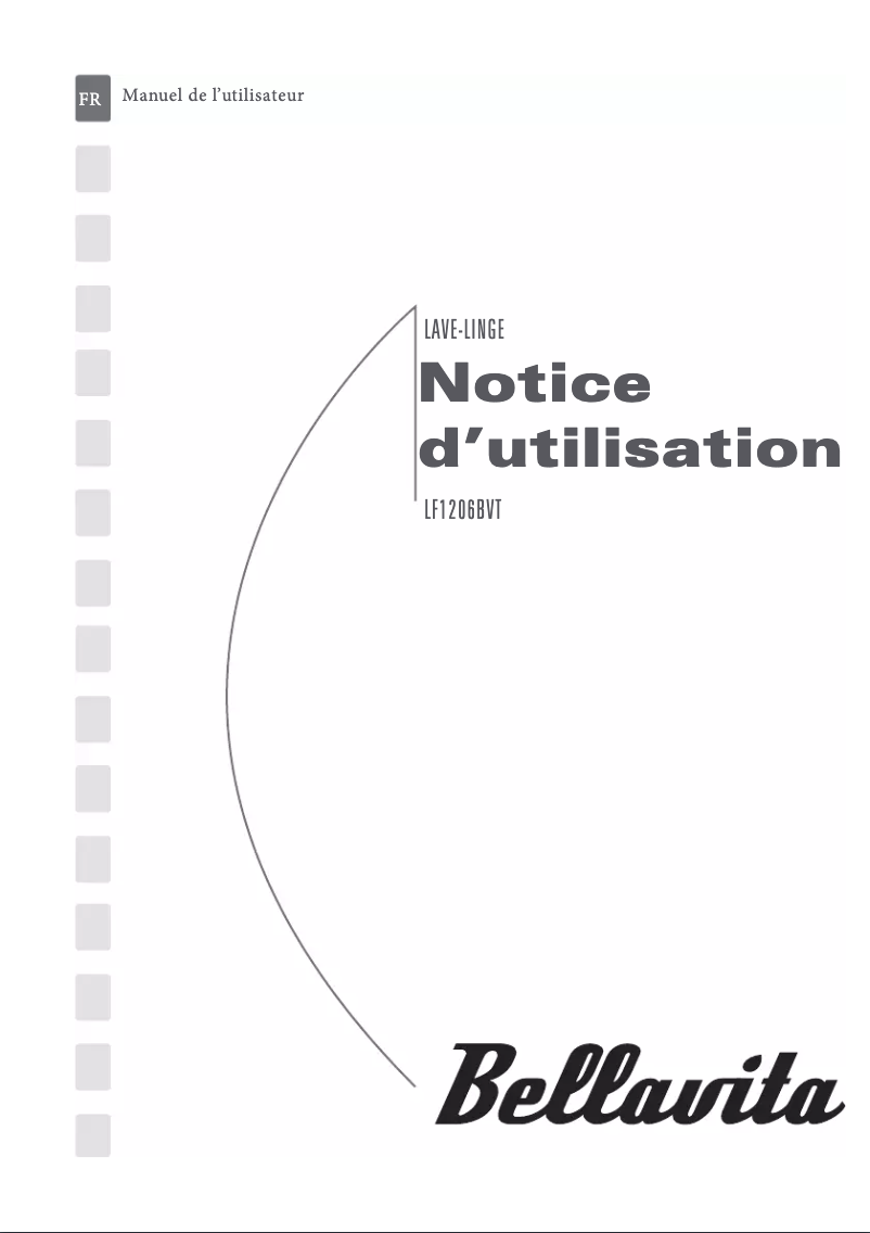 Image de la première page du manuel de l'appareil LF 1206 BVT