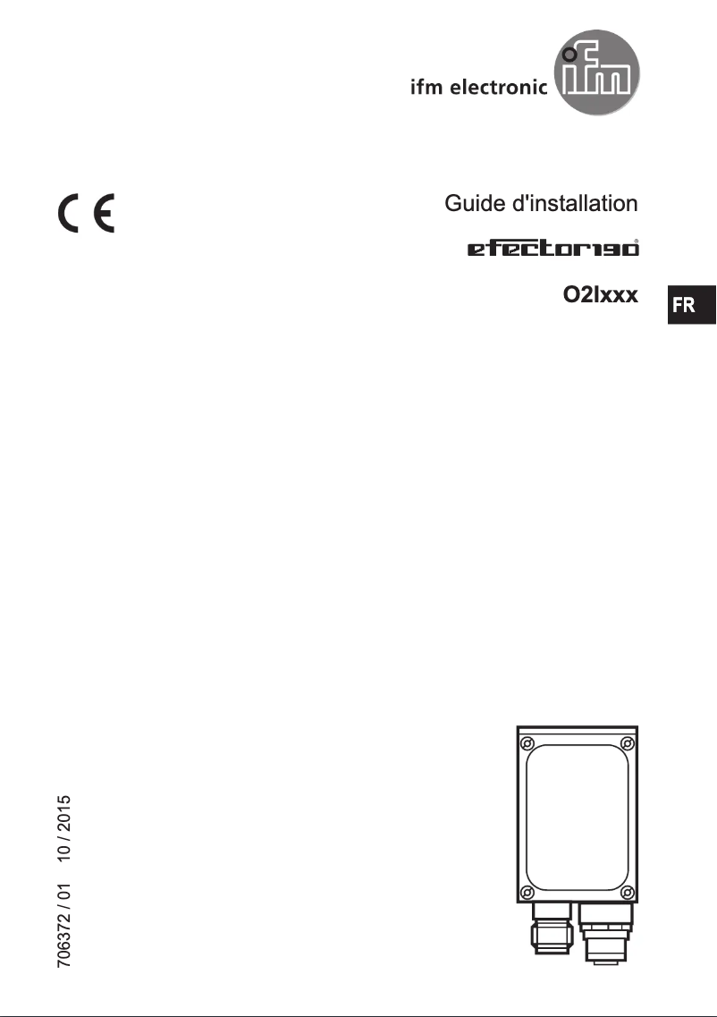 Page n°1 - Manuel utilisateur IFM O2I102