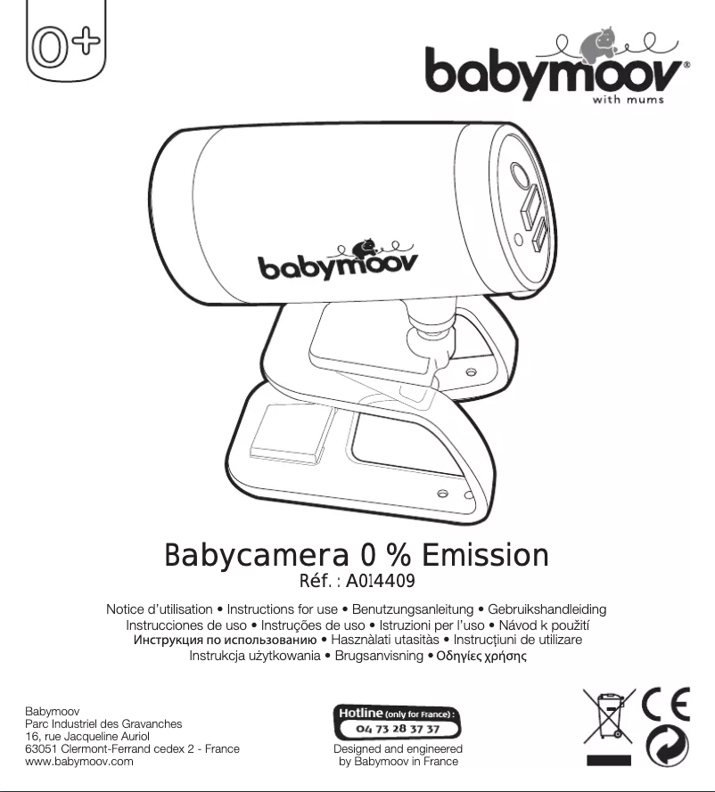 Página 1 del manual Manual de usuario Babymoov Emission A0144090