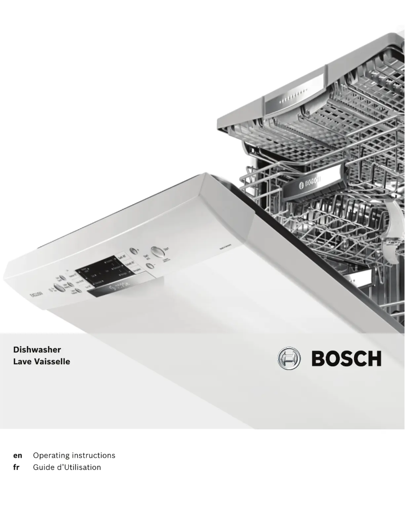 Page n°1 - Manuel utilisateur Bosch SPX68U55U