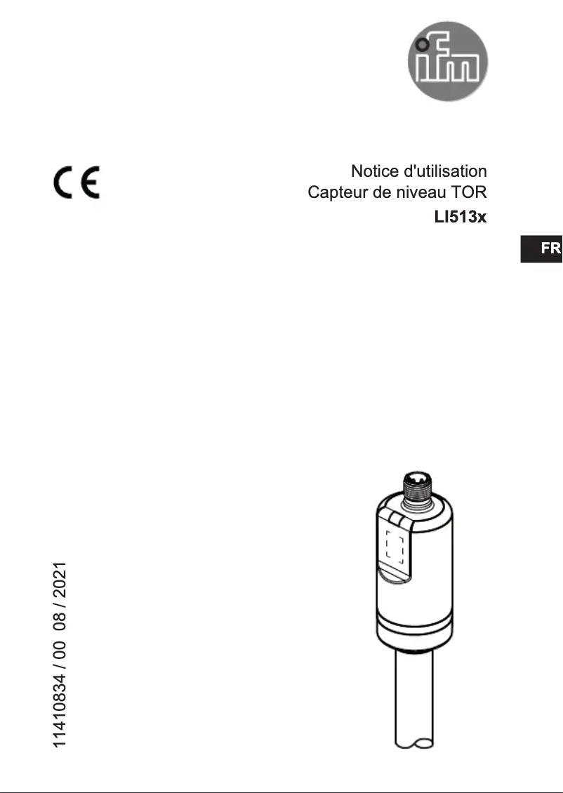 Page 1 de la notice Manuel utilisateur IFM LI5133