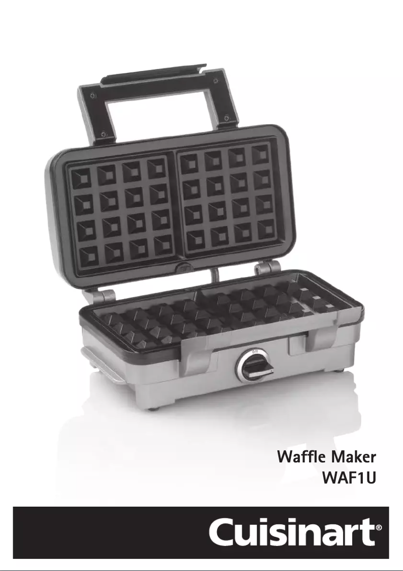 Image de la première page du manuel de l'appareil WAF1U