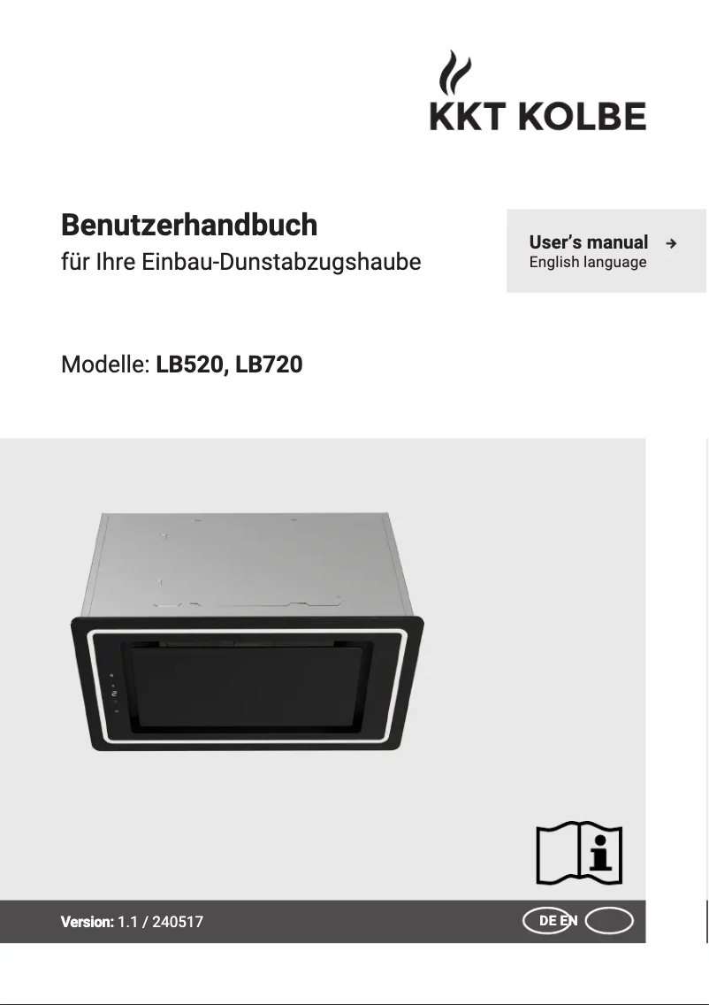 Page 1 de la notice Manuel utilisateur KKT Kolbe LB520