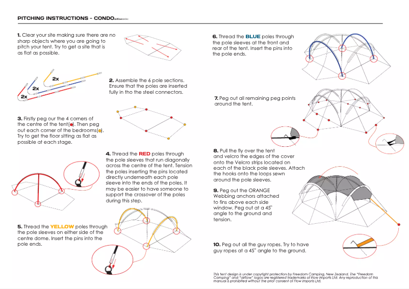 Página 1 del manual Manual de usuario Zempire Condo