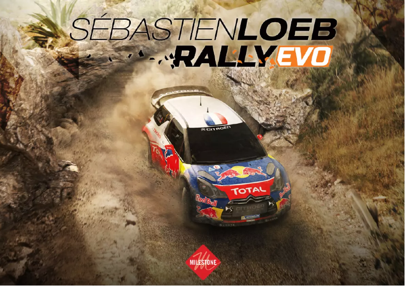 Image de la première page du manuel de l'appareil Sébastien Loeb Rally EVO