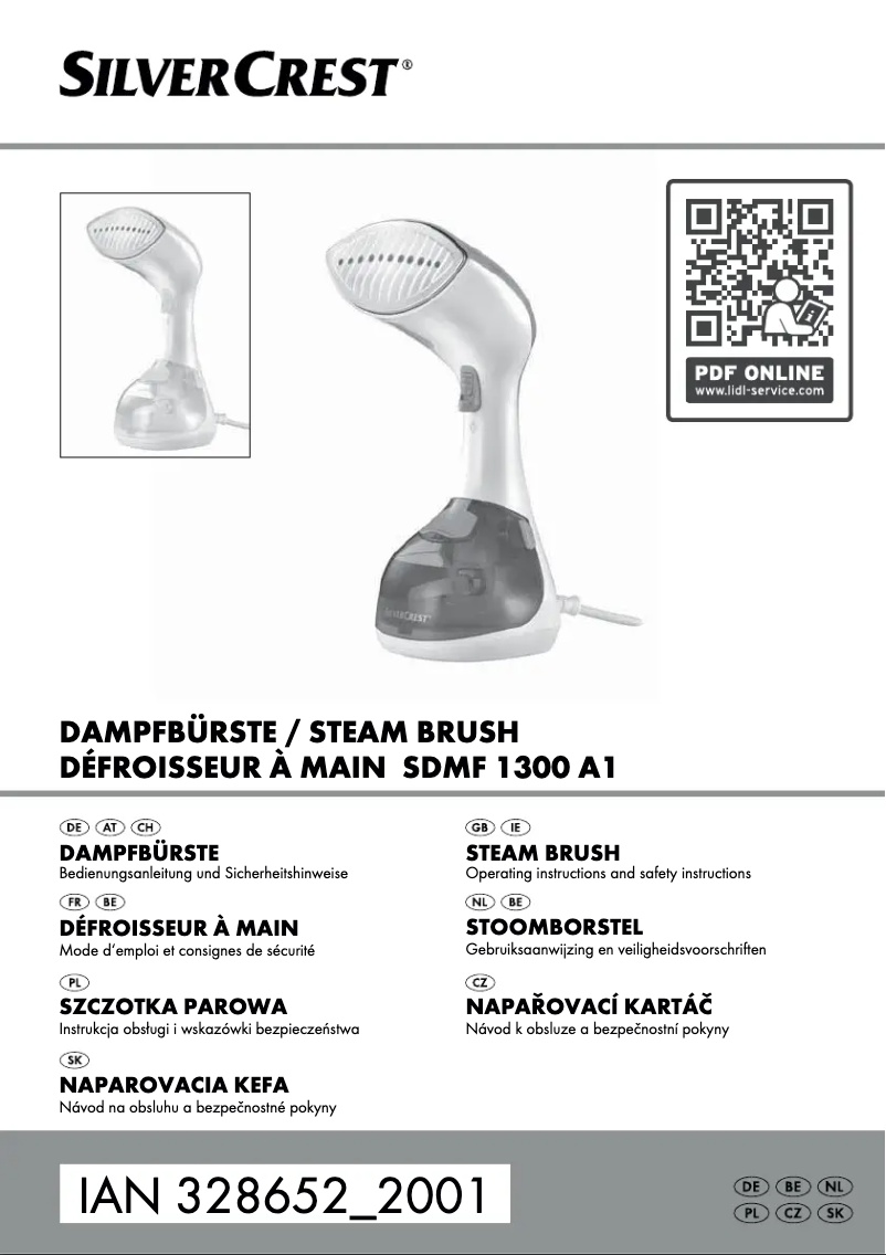 Page 1 de la notice Manuel utilisateur SilverCrest SDMF 1300 A1