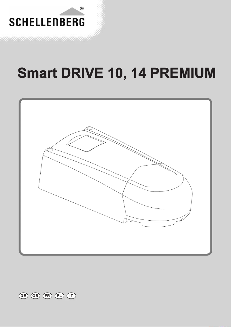 Page n°1 - Manuel utilisateur Schellenberg Smart Drive 14 Premium