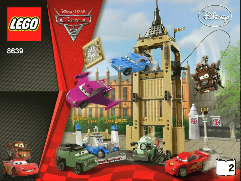 Page n°1 - Manuel utilisateur Lego Cars 8639