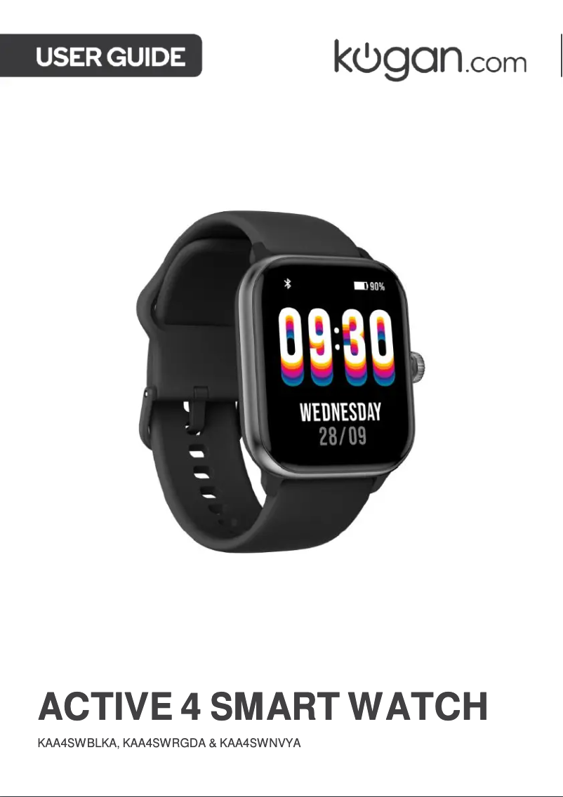 Page 1 de la notice Manuel utilisateur Kogan Active 4
