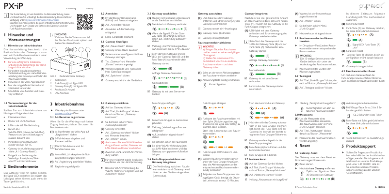 Image de la première page du manuel de l'appareil PX-iP