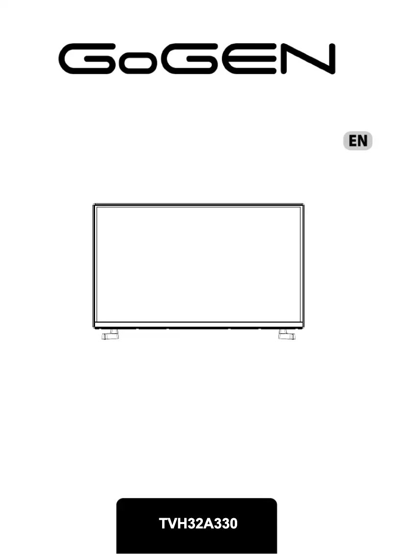 Page 1 de la notice Manuel utilisateur GoGen TVH32A330